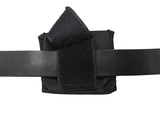 LINE2design Glove Pouch Black - EMS EMT Firefighter Police Medical Glove Holder | Holds 6 - Pairs of Disposable Gloves