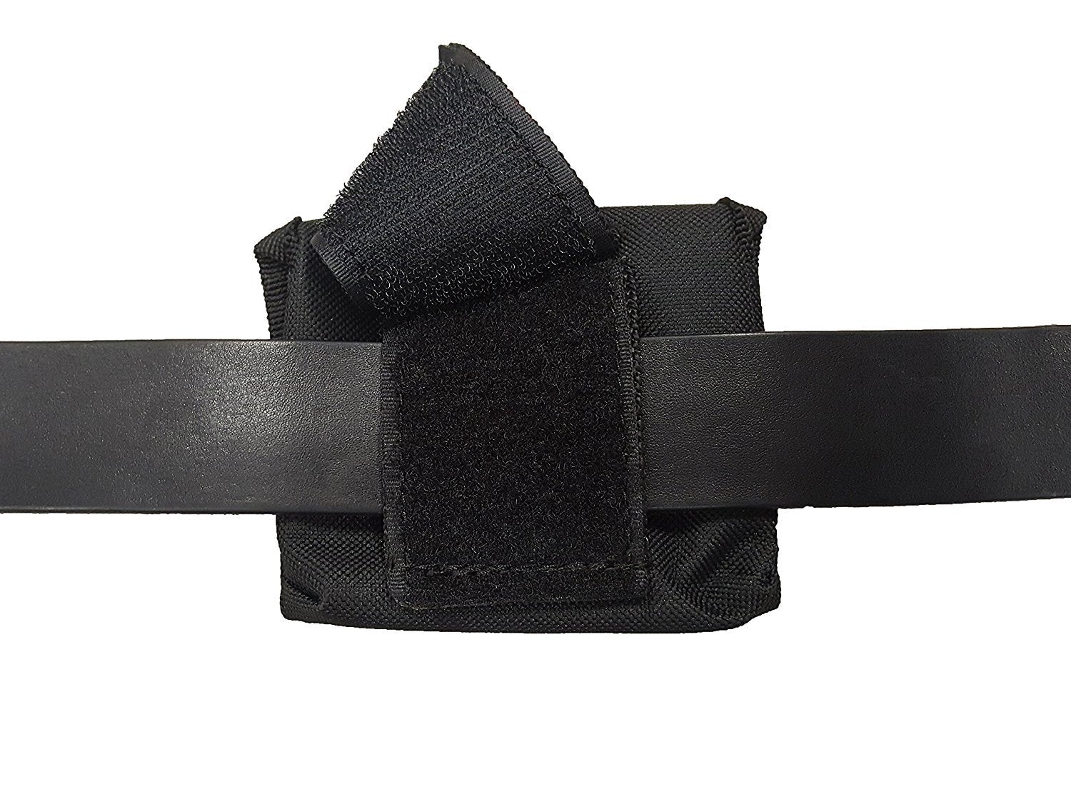 LINE2design Glove Pouch Black - EMS EMT Firefighter Police Medical Glove Holder | Holds 6 - Pairs of Disposable Gloves
