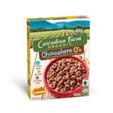 Cascadian Farm Organic Cereal, Chocolate O's, 10.2 Ounce (Pack of 10)