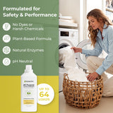 Heritage Park Luxury Laundry Detergent | Dermatologist Tested Plant based Natural & Enzyme Laundry Detergent | Sensitive Skin Friendly - Fragrance