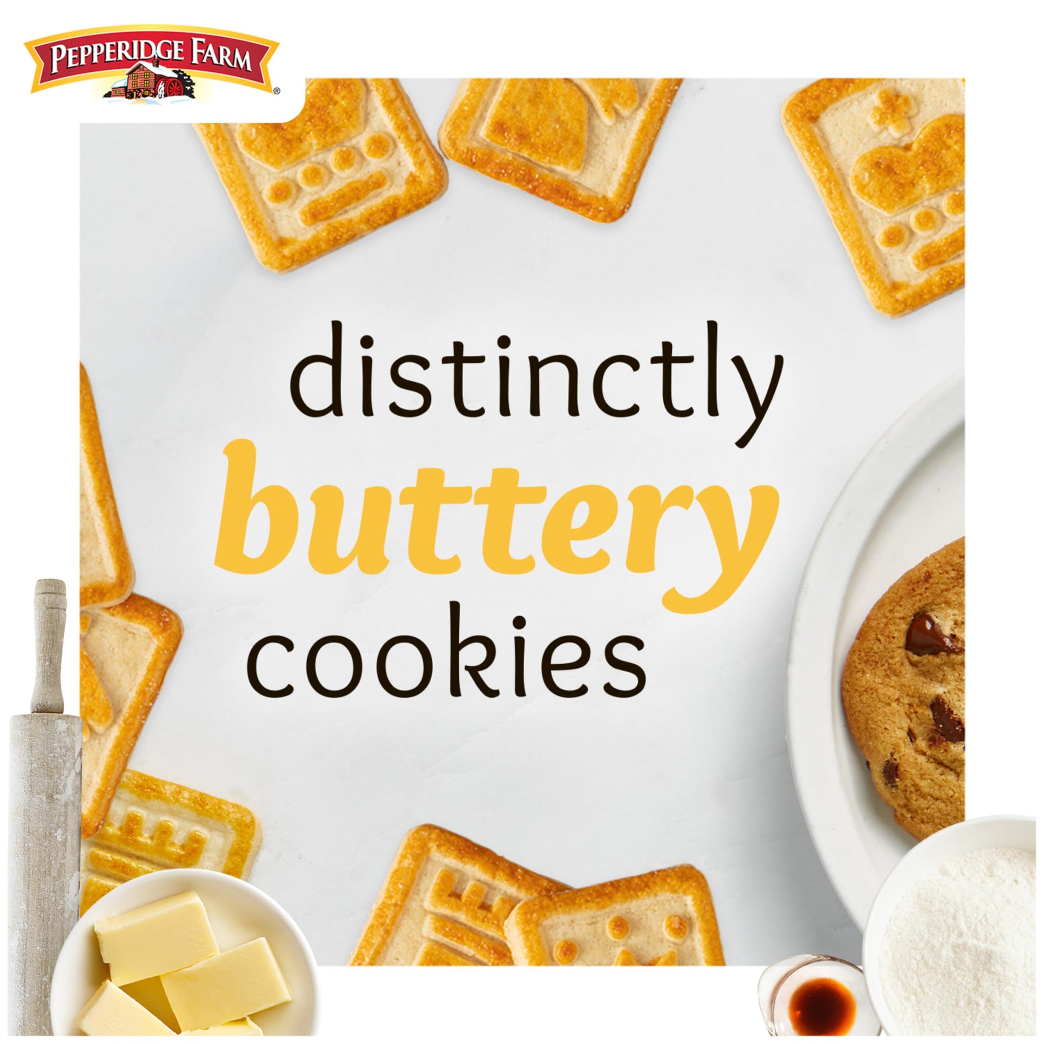Pepperidge Farm Chessmen Mini Cookies, 2.25 Ounce (Pack of 8)