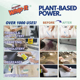 Whip It Cleaner, Multi Purpose Stain Remover CONCENTRATE, Makes 32 Bottles, Plant Based Enzyme Cleaner, Cleaning Food, Grease, Coffee, Wine, Baby