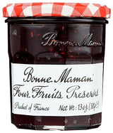 Bonne Maman, Preserve Four Fruit, 13 Ounce