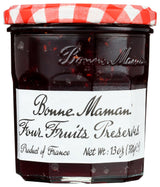 Bonne Maman, Preserve Four Fruit, 13 Ounce