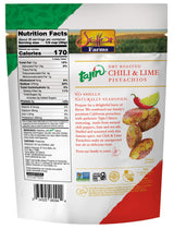 Pistachios Tajin Clasico Chile Lime Seasoned | No Shells | Chili Lime | Non-GMO Project Verified | Gluten Free | Vegan | Kosher | Value Size 20 Oz.