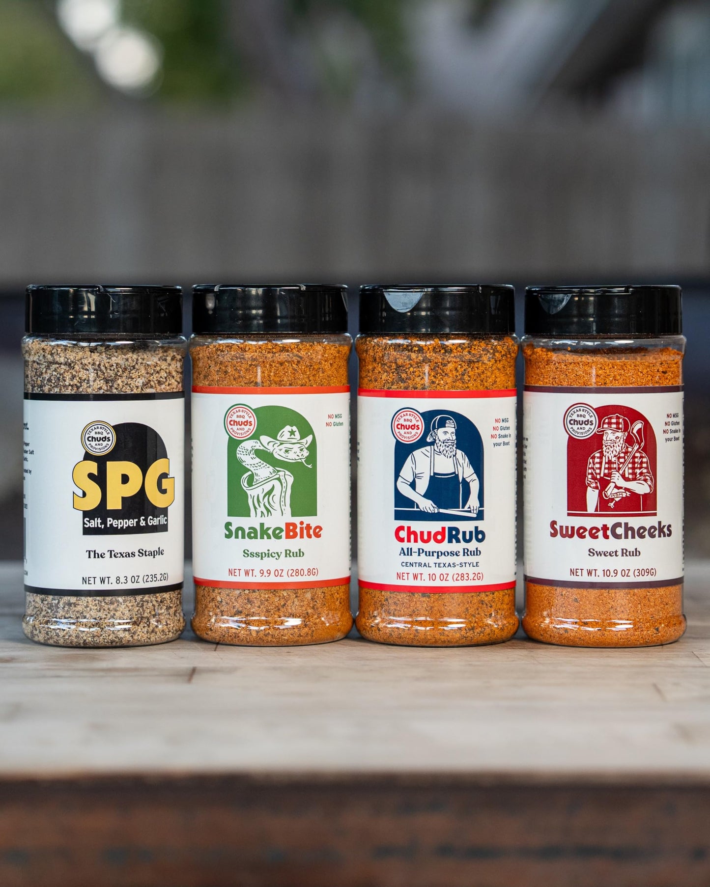 Chuds Original BBQ Rub 4-Pack