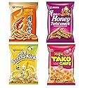 Nongshim Korean Variety Snack Pack, Original Shrimp Crackers, Honey Twist Snack, Banana Kick, Tako Chips, Variety Pack, Snacks for Kids, Sport Event
