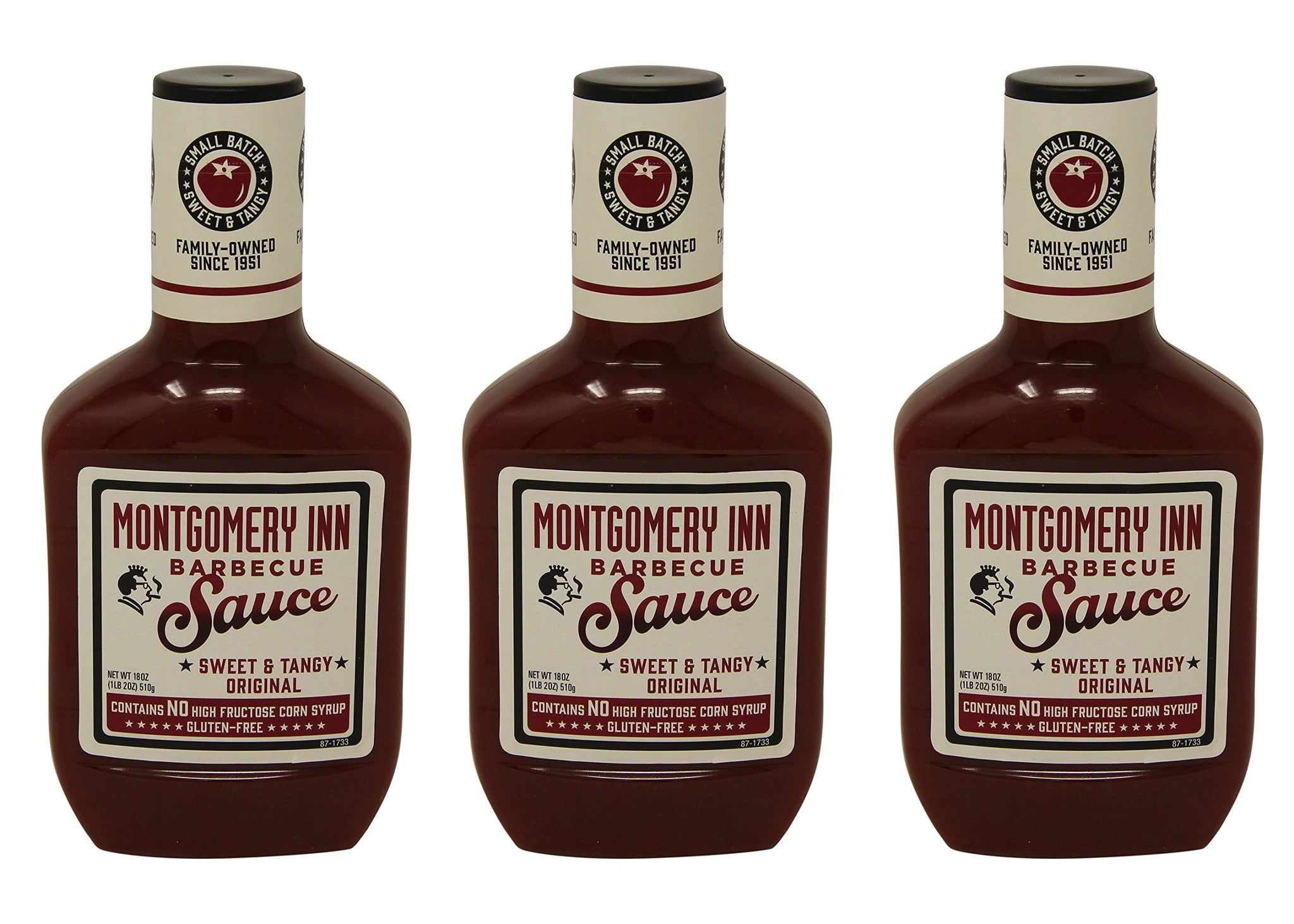Montgomery Inn Barbecue Sauce, Original, 18oz (Pack of 3)