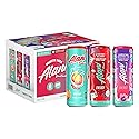 Alani Nu VARIETY PACK CHERRY SLUSH, JUICY PEACH, HAWAIIAN SHAVED ICE Sugar Free, Low Calorie Energy Drinks, 200mg Caffeine, Biotin B Vitamins, Zero