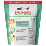 Milliard Borax Powder - Pure Multipurpose Cleaning Agent, Laundry Detergent Booster (2 lb)