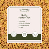 Starwest Botanicals Whole Fenugreek Seeds Organic - Seasoning Spice for Cooking, Use in Tea, Curry, or Natural Herbal Blends, Certified Kosher