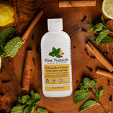 Natural Dishwasher Cleaner & Degreaser Liquid - USDA Organic Peppermint Oil Formula That Helps Remove Limescale, Grease & Odor, 12 oz - Made in USA by