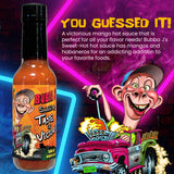 Jeff Dunham - Bubba J's Mango Habanero Hot Sauce | Perfect Blend of Sweet and Heat for Bold and Adventurous Tastes (Mild, 5 fl oz)