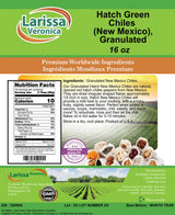 Hatch Green Chiles (New Mexico), Granulated (16 oz, ZIN: 526904)
