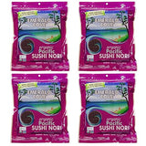 Emerald Cove Silver Grade Organic Pacific Sushi Nori (Dried Seaweed), 50-Count Sheets (Pack of 4)
