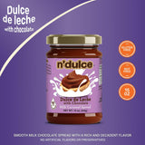 N’DULCE Dulce De Leche Spreadable and Chocolate | Milk Caramel Spread | Syrups For Coffee Drinks | Creamy and Rich Flavor | Gluten-free | Nut-free |