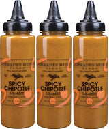 Terrapin Ridge Farms Spicy Chipotle Garnishing Sauce- Smoky & Zesty Sauce for Tacos, Sandwiches, Seafood & More - 8.5 oz Bottle