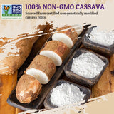 52USA Tapioca Starch, 28oz (Pack of 2), Tapioca Flour (794g), Gluten Free, Kosher, Vegan, No Preservatives, All Natural, Thickener for Soups, Gravies