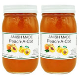 Amish Jam - Two 16 Oz Jars (Peach-A-Cot)