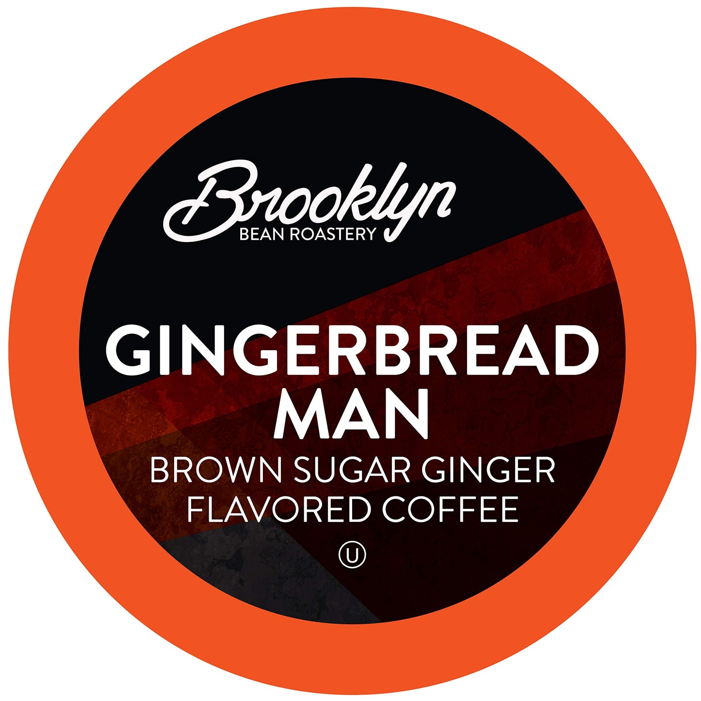 Brooklyn Beans Gingerbread Man Coffee Pods - Compatible with Keurig K Cup Brewers Including 2.0 Machines, 40 Count, Festive Gingerbread Flavored