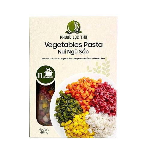 Ph??c L?c Th? Premium Vietnamese Rice Noodle Collection, Natural Ingredients, MSG-Free, Traditional (Vegetables Pasta)
