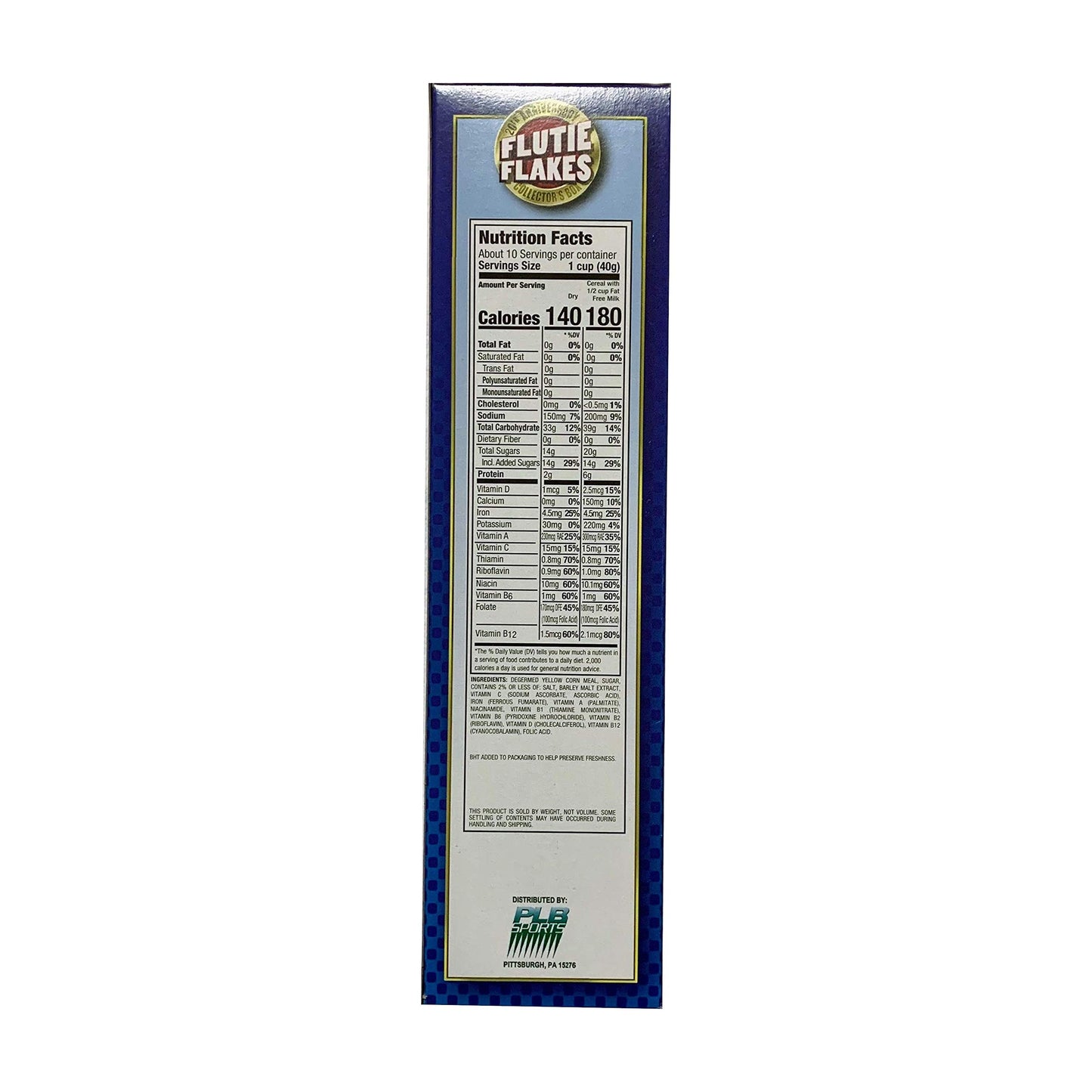 Flutie Flakes Frosted Corn Flakes 20th Anniversary LIMITED EDITION