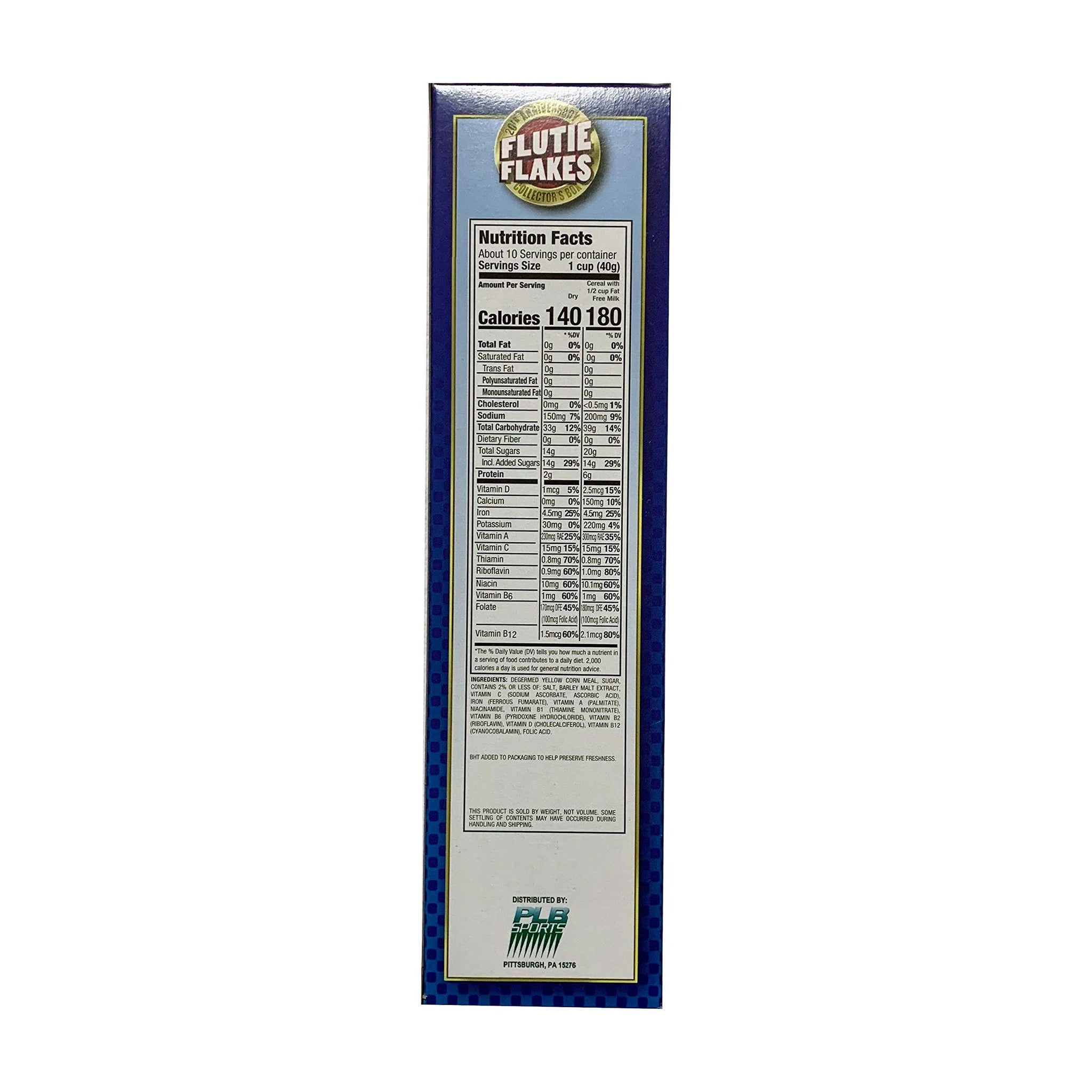 Flutie Flakes Frosted Corn Flakes 20th Anniversary LIMITED EDITION