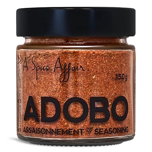 A Spice Affair’s Adobo Seasoning | Savoury, Zesty & Latin-Inspired All-Purpose Spice Blend | All-Natural, Non-GMO, Filler-Free | Perfect for Chicken