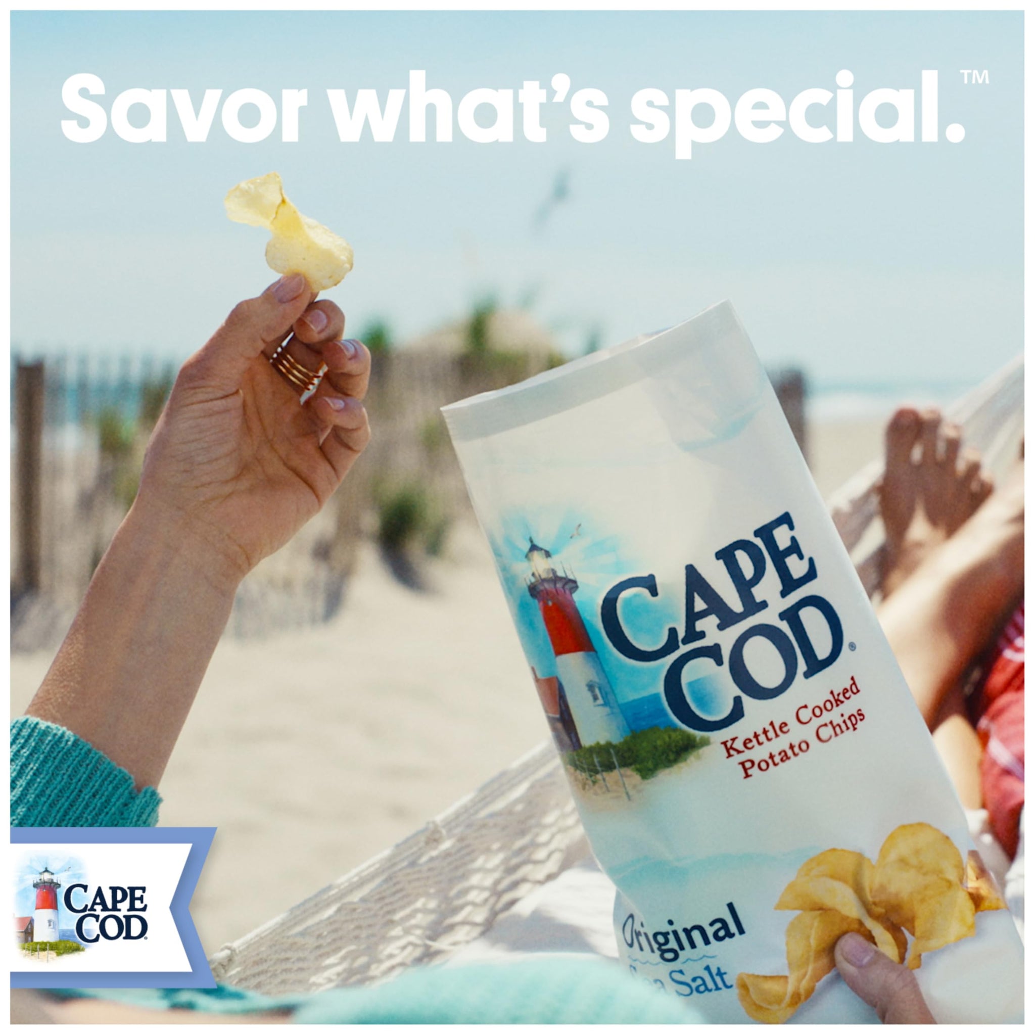 Cape Cod Potato Chips, Original Kettle Chips, 14 Oz Party Size