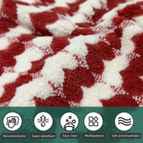 BEWDIO 10 Pack Heart Microfiber Face Cloths for Washing face, Highly Absorbent Cleaning Towels, Microfiber Rags for Washing Dishes, Car, Window Clean