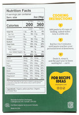Chickapea Pasta, Pasta Chickpea Lentil Elbow Organic, 8 Ounce