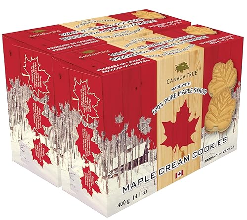 Canada True Premium Maple Cookies, 400g (2 pack)