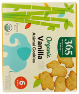 365 by Whole Foods Market, Organic Multi Pack Vanilla Animal Cookie, 6.3 Ounce