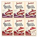 Junket Danish Dessert Raspberry and Strawberry Mix - for Pie Filling, Cheesecake Topping, Sauces, Puddings, and Glazes. Add Water, Heat 60 Seconds