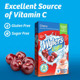 Wyler's Light Singles To Go Powder Packets, Water Drink Mix, Cherry, 96 Single Servings (Pack of 12)
