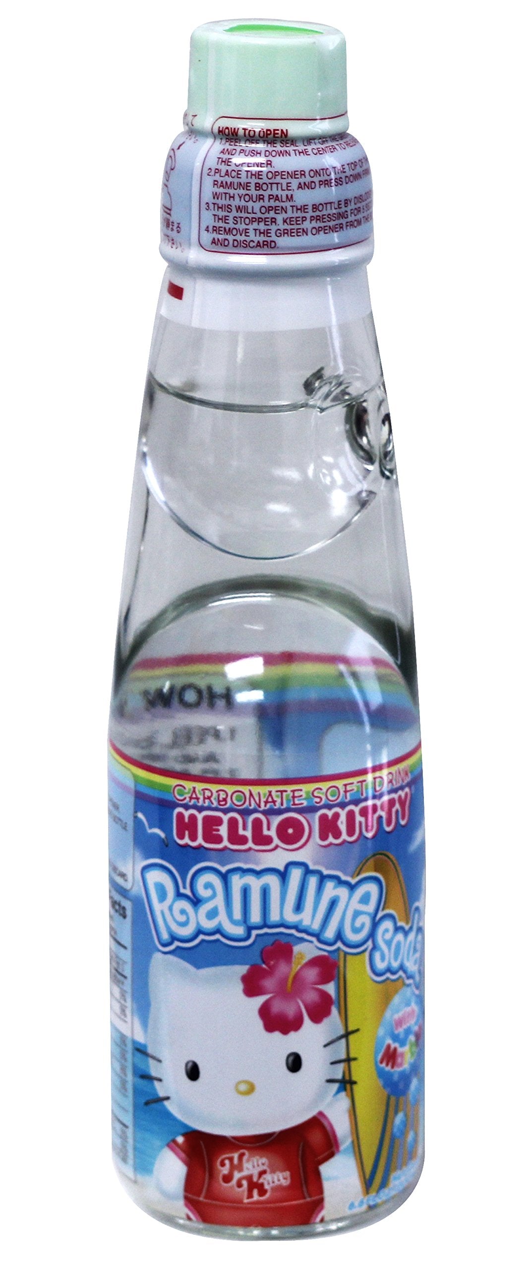 Ramune Strawberry Drink Flavored, 6.6 Ounces, Bottle