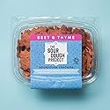 Beet & Thyme Sourdough Crackers, 6oz (3-pack) Handmade with Organic Ingredients