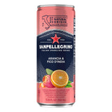 Sanpellegrino Prickly Pear and Orange Sparkling Fruit Beverage, 11.15 fl oz. Cans (6 Count)
