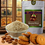 6 oz Organic Almond Flour Powdered Gluten Free Low Glycemic Non-GMO by Divine Organics