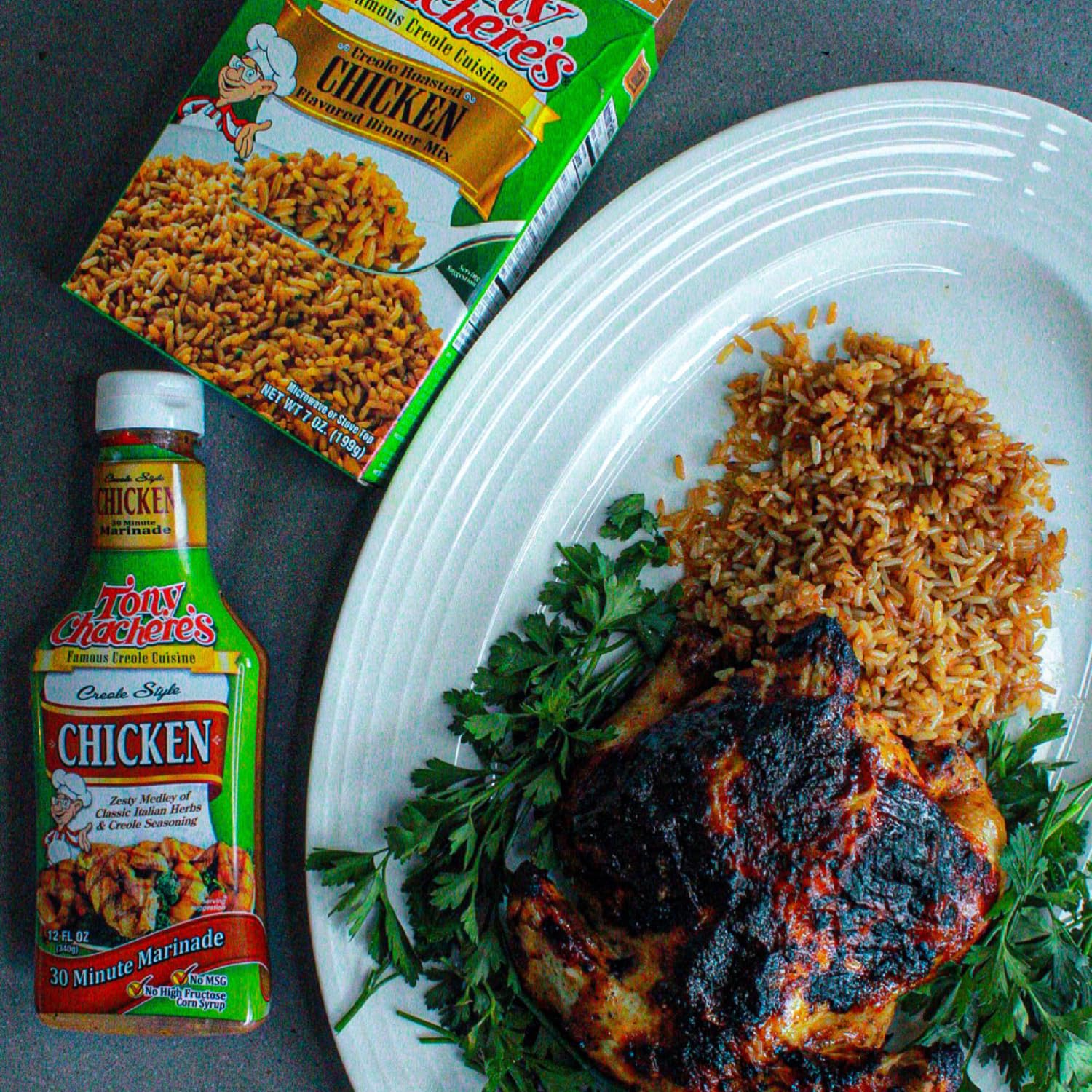 Tony Chachere Pourable Marinades, Chicken Marinade, 3 Count