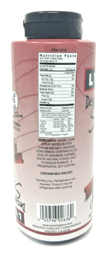 Lyons Cinnamon Designer Dessert Sauce Squeeze Bottle, 16 ounces