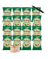 Ms Vickes Spicy Dill Pickle Kettle Cooked Chip 1.375oz (16 Pack) Bundled By Wittbizz Snacks