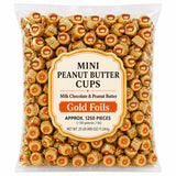 Miniature Milk Chocolate Peanut Butter Cups Individually Wrapped Bite Size Candy Bulk (25 lb)