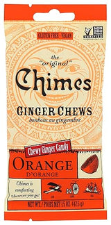 Chimes Orange Ginger Chews, 1.5 Ounce (Pack of 1)