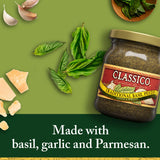 Classico Signature Recipes Traditional Basil Pesto Sauce & Spread, 8.1 oz Jar