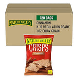 Nature Valley Crisps, Cinnamon, 1.2 Oz (Pack of 120)