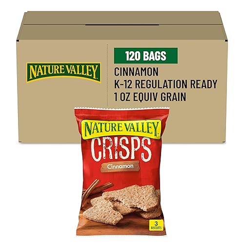 Nature Valley Crisps, Cinnamon, 1.2 Oz (Pack of 120)