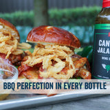 PS Seasoning Candied Jalapeno BBQ Chicken Wing Sauce - Sweet and Spicy All-Purpose Hot Sauce for Grilling, Dipping, Tossing, and Marinating - Perfect