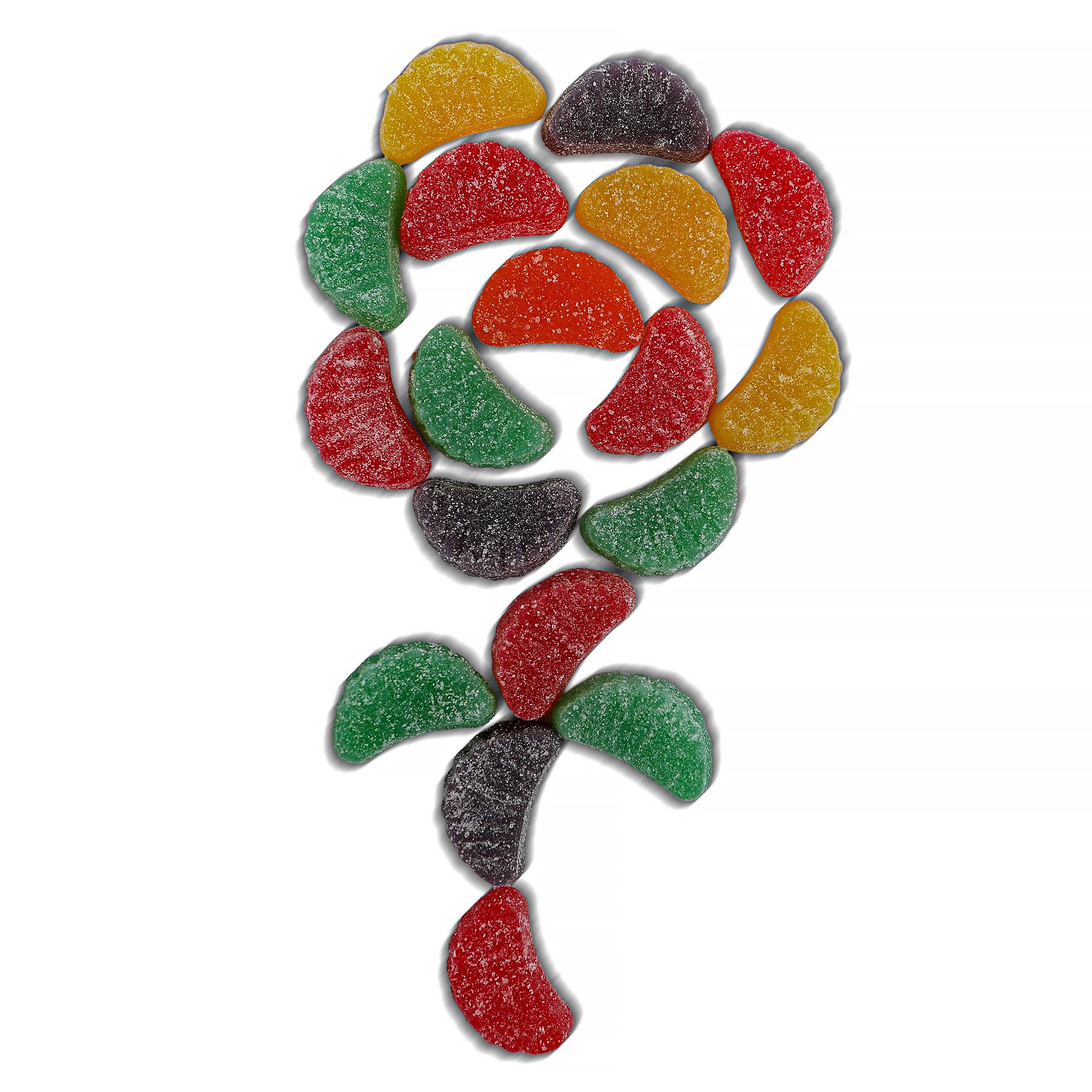 Smarty Stop Assorted Fruit Slice Wedges Candy (5 LB)