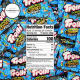 SourBrite Crawlers Minis Candy Gummy Worms, Sweet & Tangy Fruity Flavors, Individually Wrapped Treat Size Pouches, Assorted Sour Gummy Worms Candy